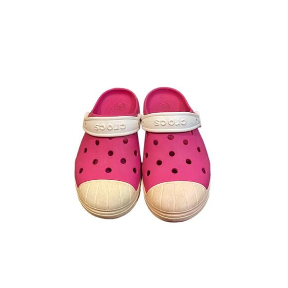 Crocs Pink Size Junior 2 Water Proof - Picture 1 of 7